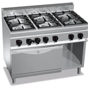 Cucina professionale a gas serie Macros